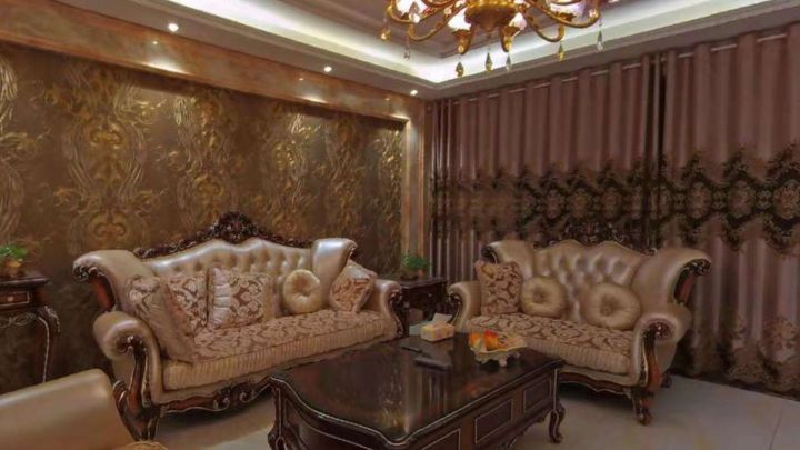 金隅樂(lè)府216㎡簡(jiǎn)歐實(shí)景